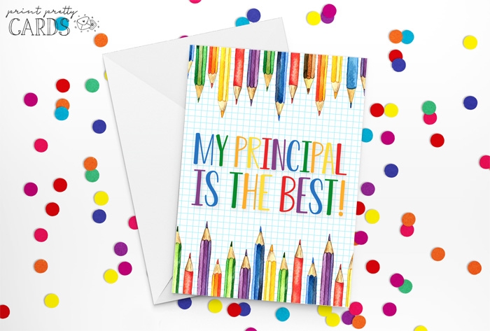 Free Printable Principal Appreciation Cards Print Pretty Cards