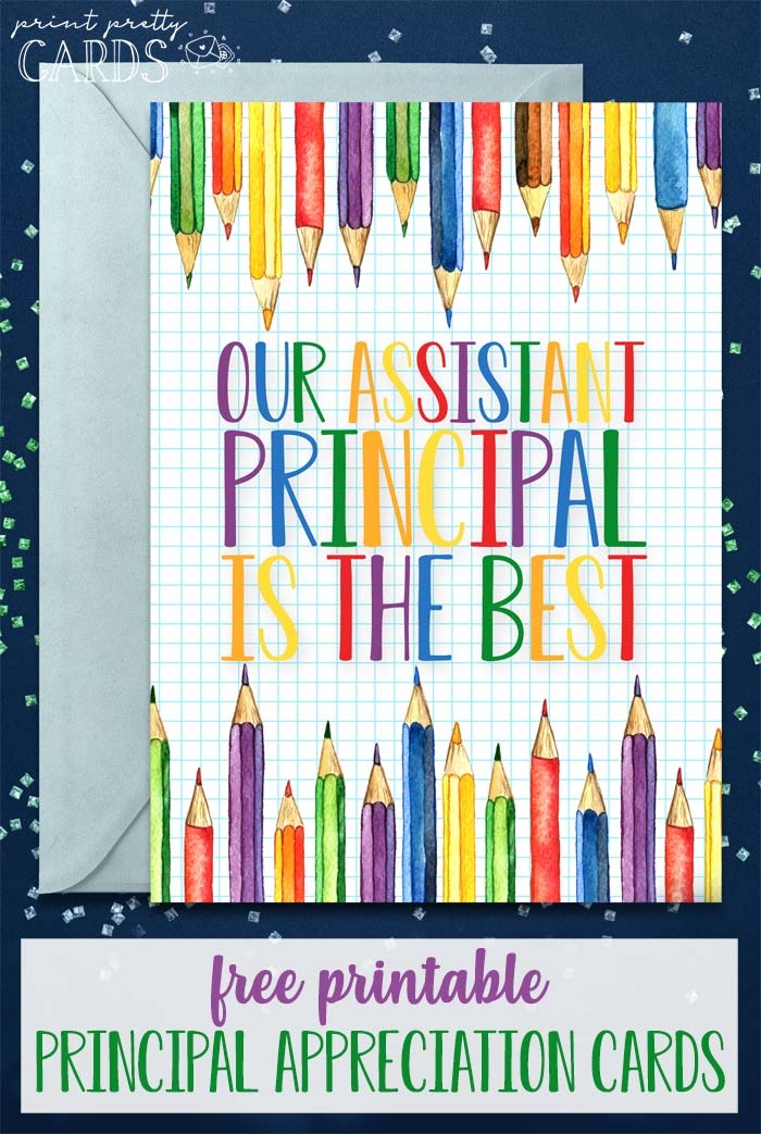 Free Printable Principal Appreciation Cards Print Pretty Cards