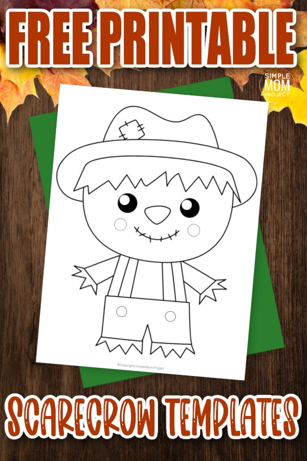 Free Printable Scarecrow Template