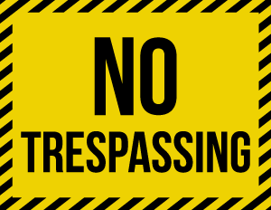 Free Printable Security Sign Templates