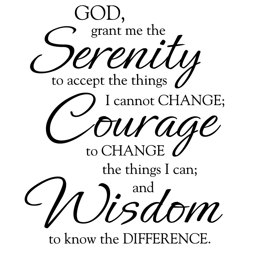 Free Printable Serenity Prayer