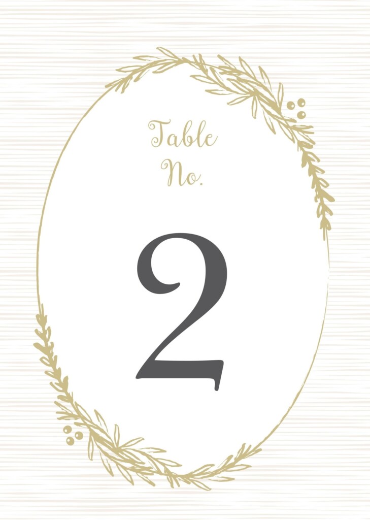 Free Printable Table Numbers 1 20 Free Printable