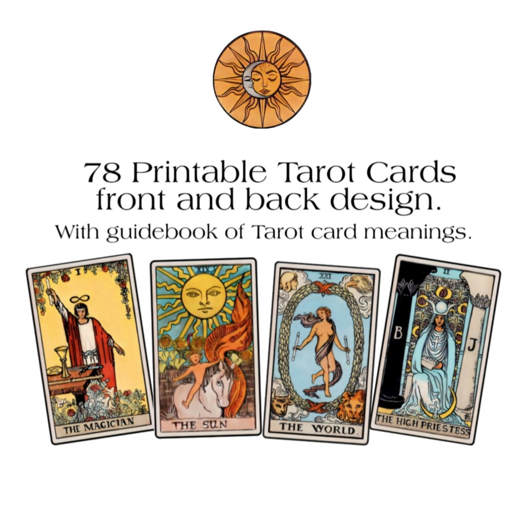 Free Printable Tarot Cards Pdf Free Download Free Printable Tarot 
