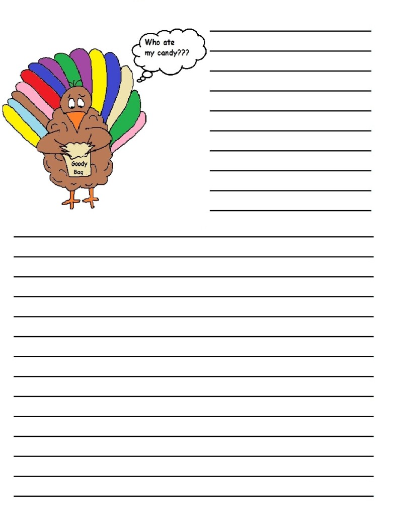 Free Printable Thanksgiving Writing Paper Fanny Printable