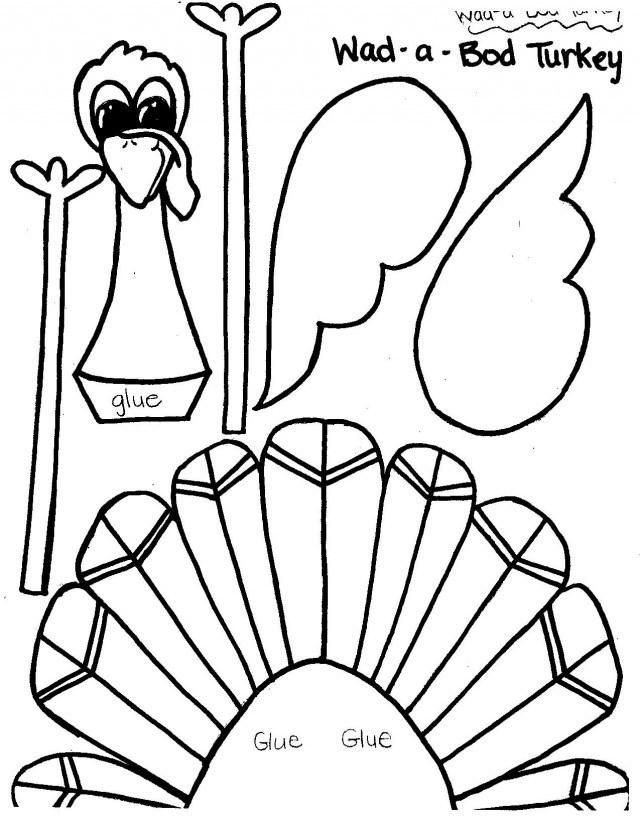 Free Printable Turkey Disguise Template