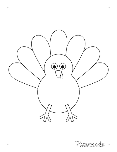 Free Printable Turkey Templates For Thanksgiving Crafts