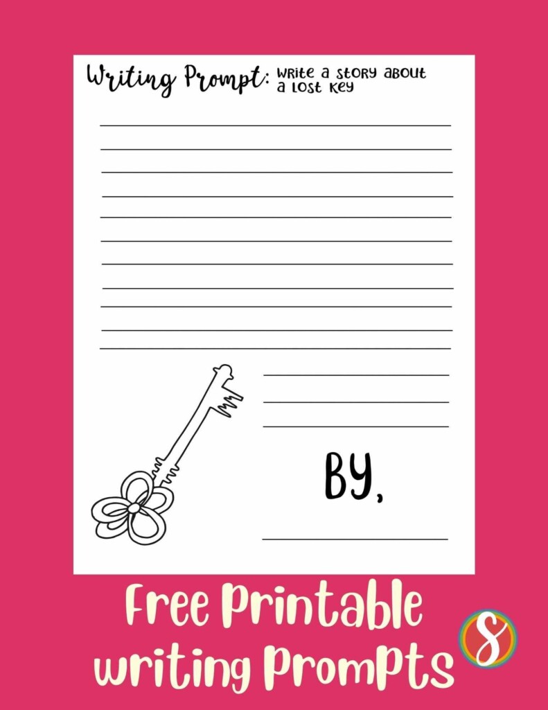 Free Printable Writing Prompt Sheets Stevie Doodles