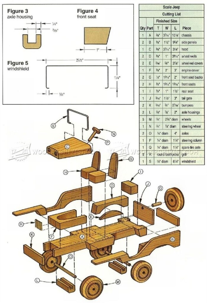 Free Wooden Toy Plans Printable Pdf