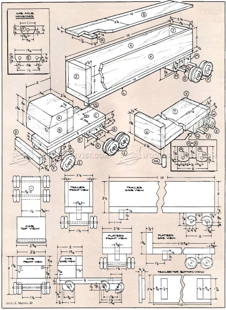 Free Wooden Toy Plans Printable Pdf Printable Templates