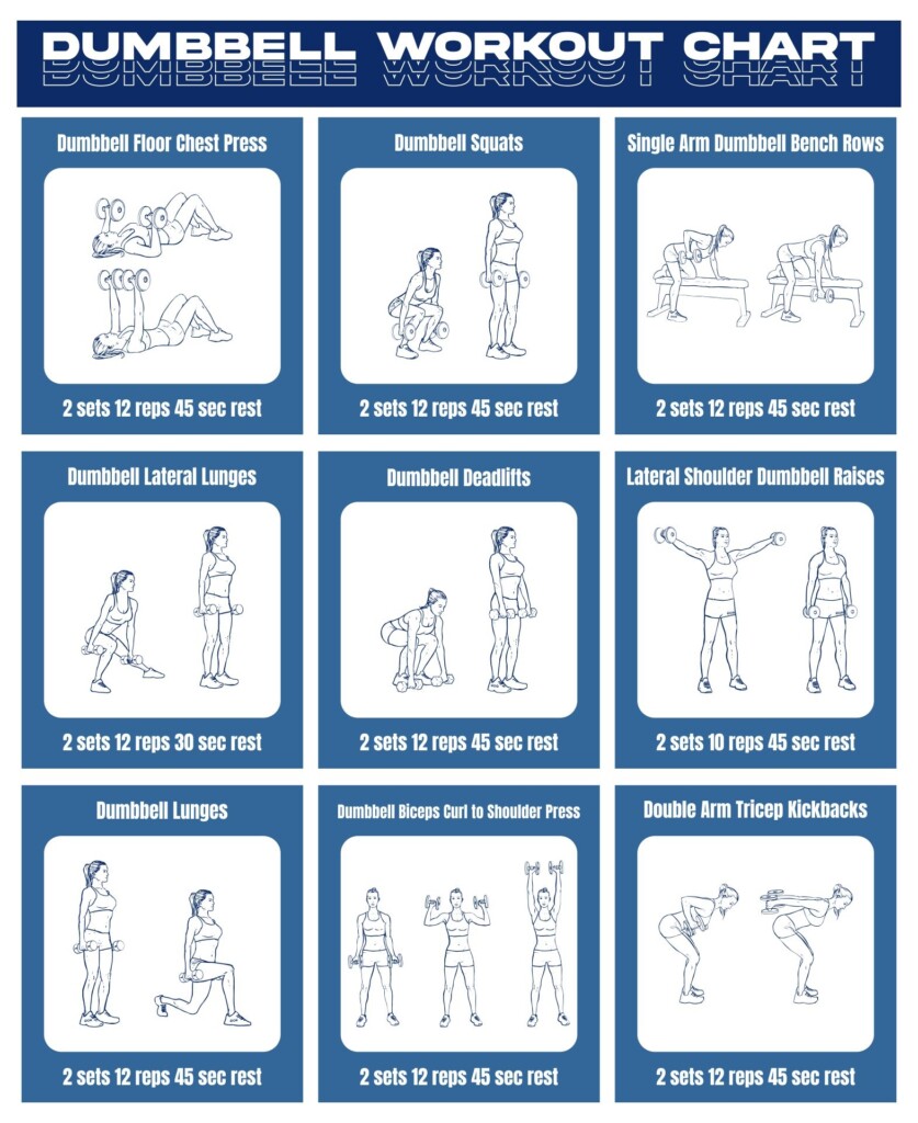 Full Body Dumbbell Workout Plan Pdf With Pictures Free Infoupdate