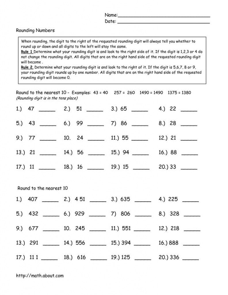 Ged Math Worksheets With Answers Download Them And Try To Solve 