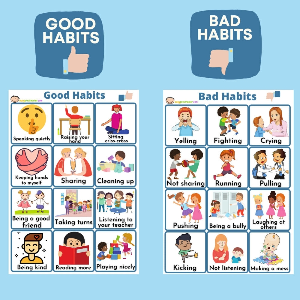 Good Choices Bad Choices Free Printables Free Printab Vrogue co