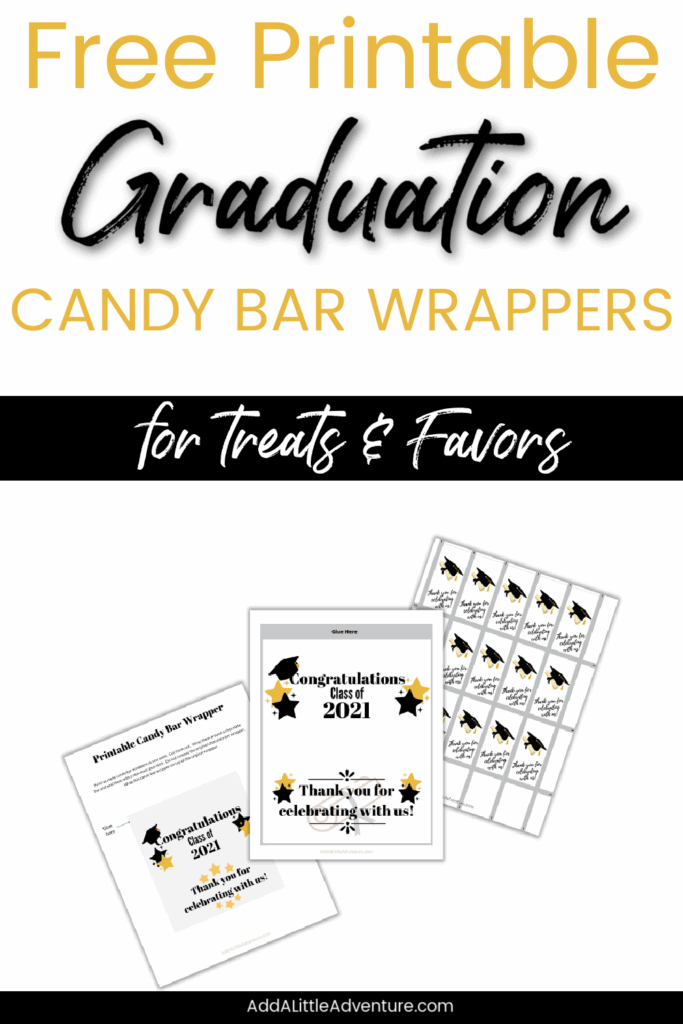 Graduation Candy Bar Wrappers Free Printable