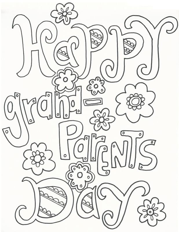 Grandparents 39 Day Coloring Pages Free Printable Coloring Pages For Kids