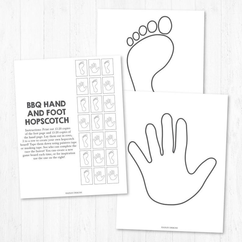 Hand And Foot Game Printable Pdf