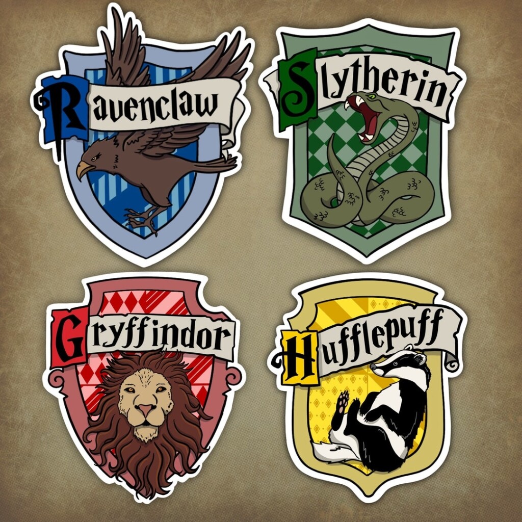 Harry Potter House Crests Printable Printable Free Templates