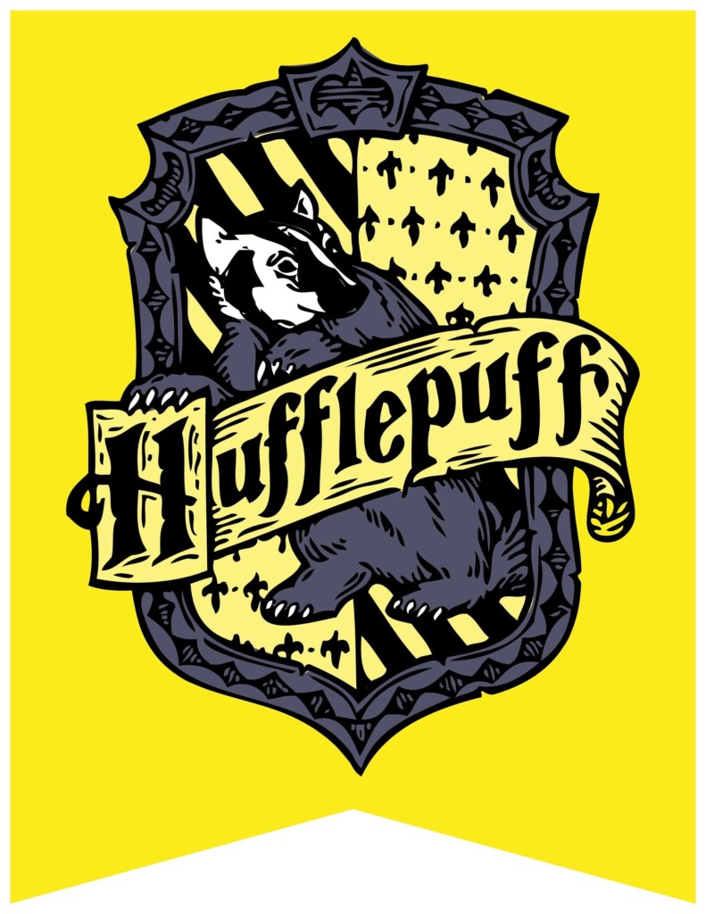 Harry Potter House Flags Printables Printable Sight Words List