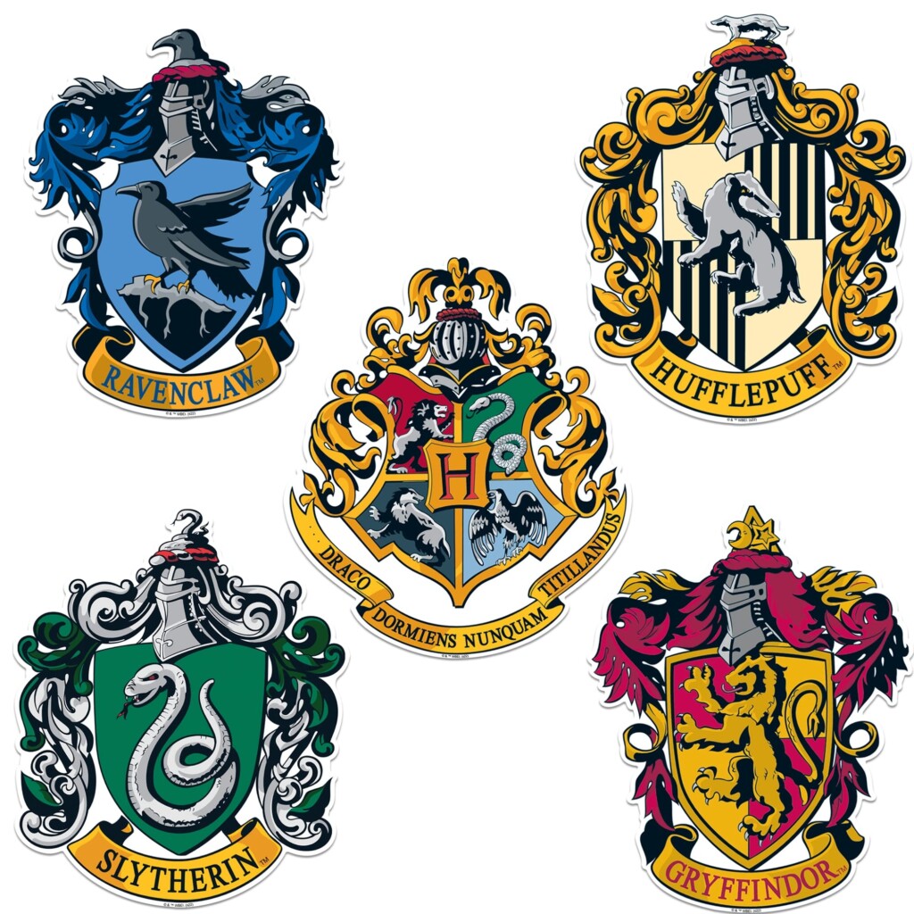 Harry Potter House Logos Printable