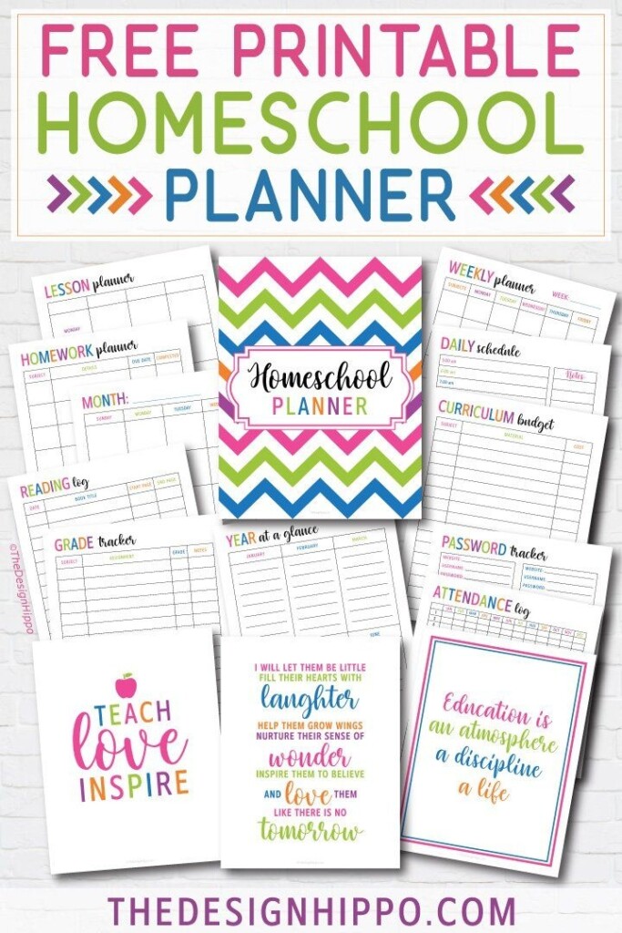 Homeschool Planner Free Homeschool Teacher Homeschool Planning 