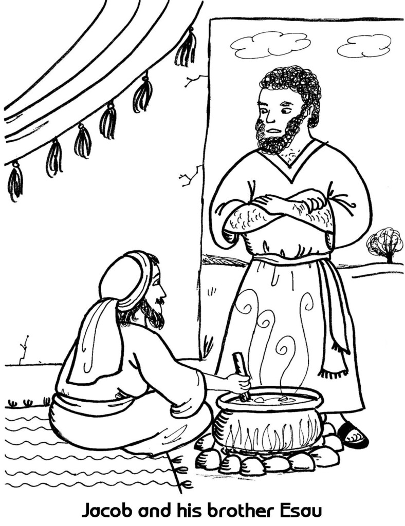 Jacob And Esau Printables