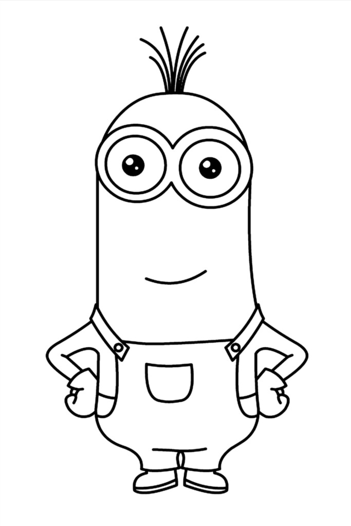 Minion Coloring Pages To Print