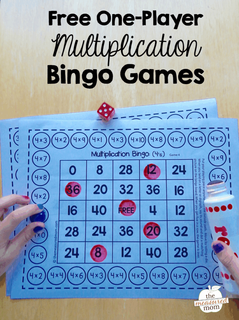 Multiplication Bingo Free Printable Free Printable Worksheet