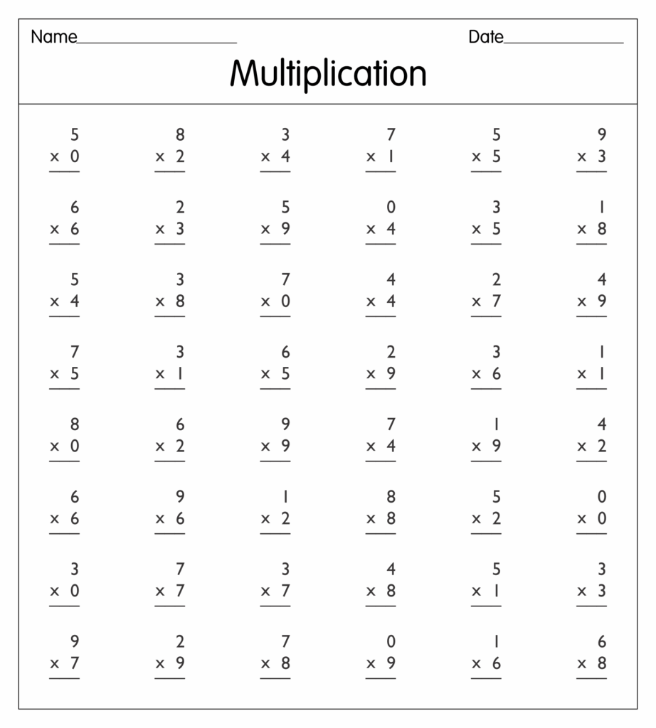 Multiplication Coloring Worksheets 10 Free PDF Printables Printablee