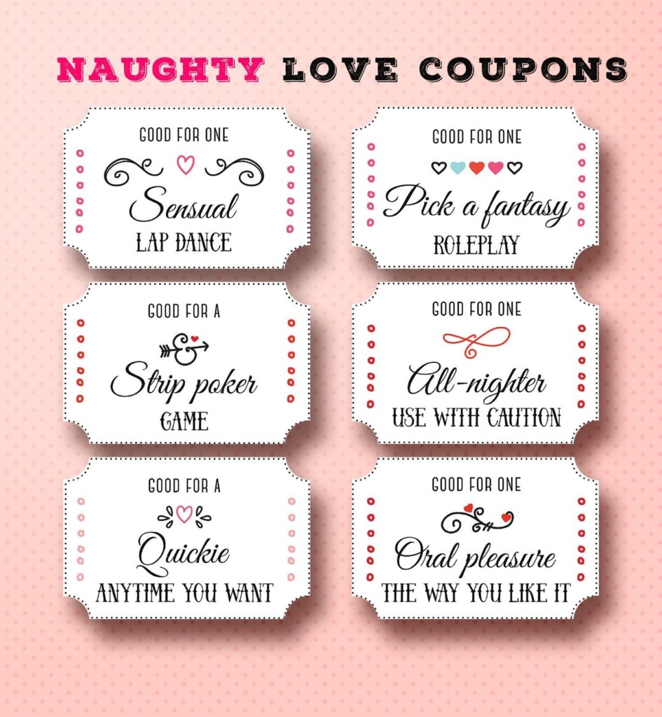 Naughty Coupon Book For Him Love Coupon For Him Sex Coupon Kinky 