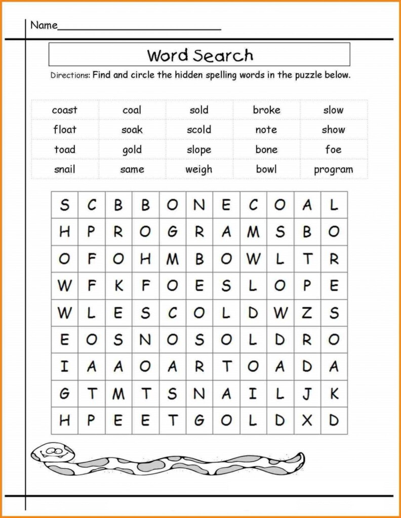 New Printable 3rd Grade Worksheets Learning Printable