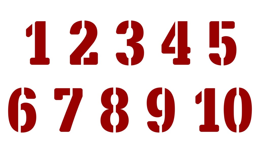Number 3 Stencils 10 Free PDF Printables Printablee