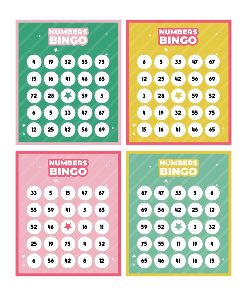 Number Bingo Cards 10 Free PDF Printables Printablee