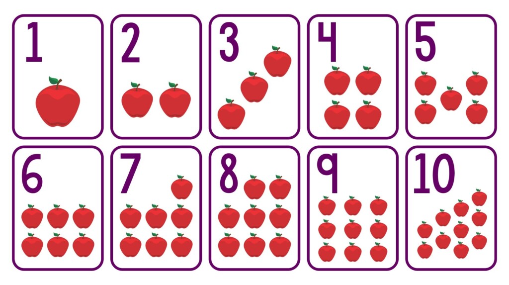 Number Card 1 10 10 Free PDF Printables Printablee