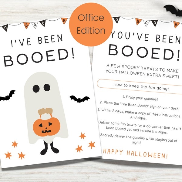 Office Edition Youve Been Booed Etsy