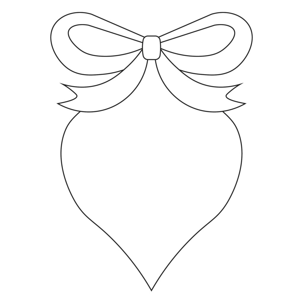 Ornament Template 10 Free PDF Printables Printablee