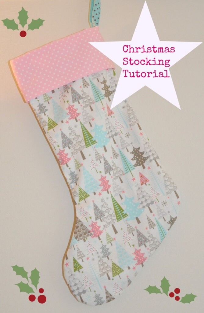 Pattern For A Christmas Stocking Free Printable
