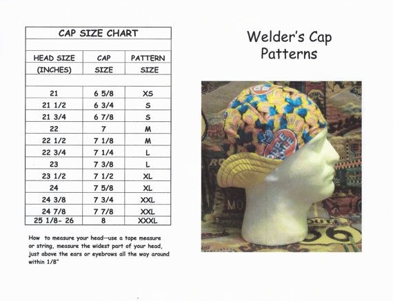Pdf Printable Printable 6 Panel Welding Cap Pattern Free Printable 