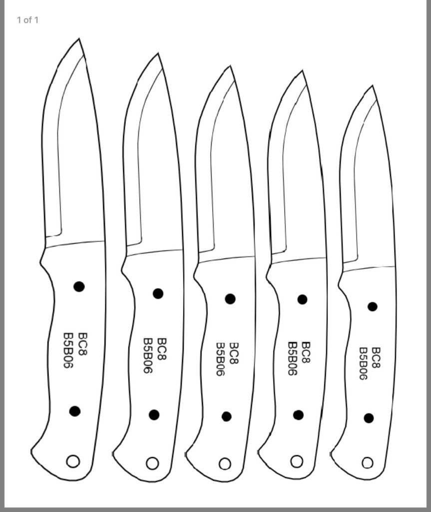 Pin By Kozma On Knive Templates Knife Design Fixed Blade Knife FREE 