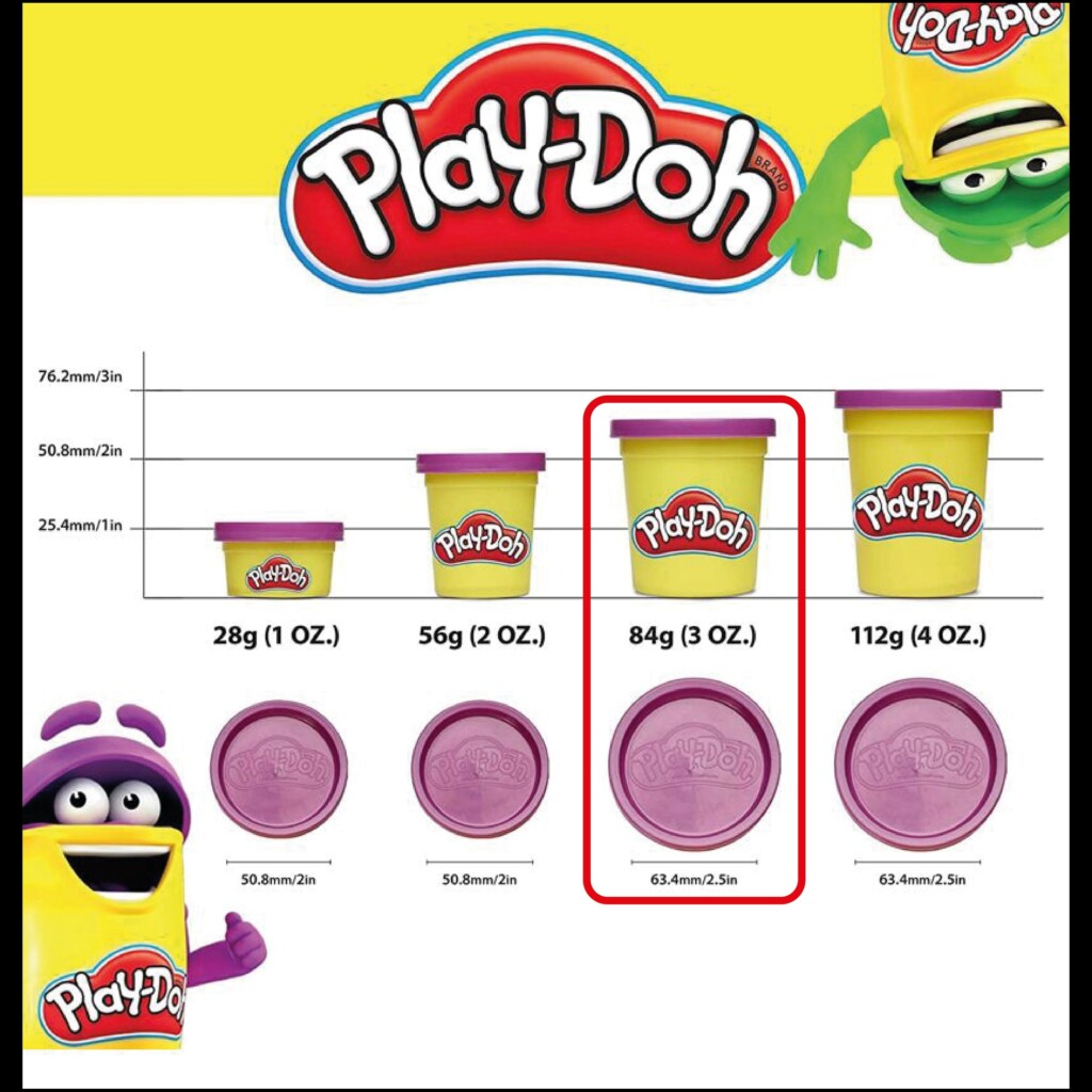 Play Doh Label Template