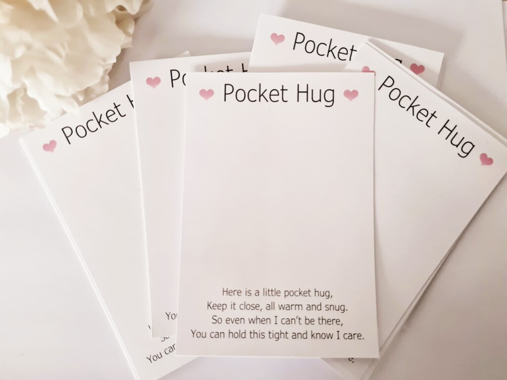 Pocket Hug Poem Printable Free Download Printable Templates Free