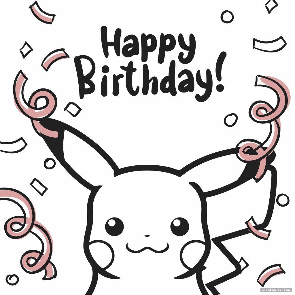 Pokemon Birthday Cards Free Printable We Love Printables