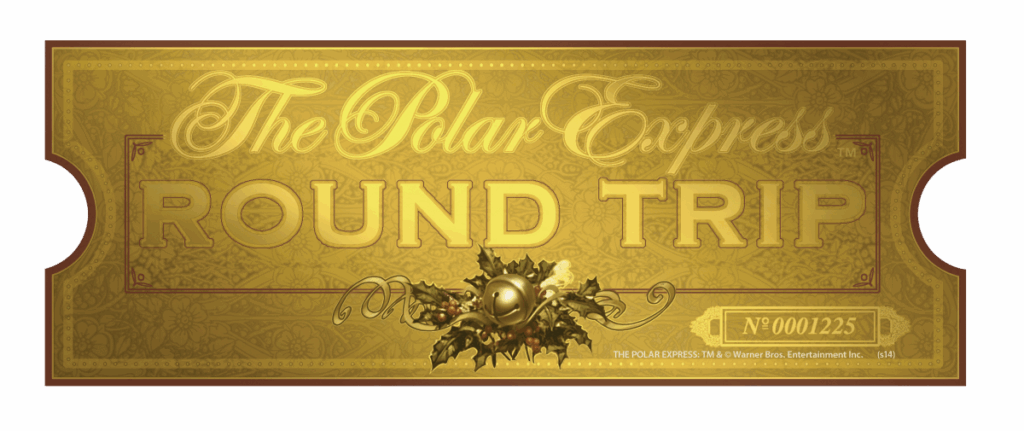 Polar Express Gold Ticket
