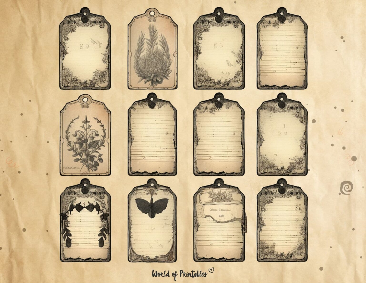 Potion Labels 100 Halloween Bottle Labels World Of Printables