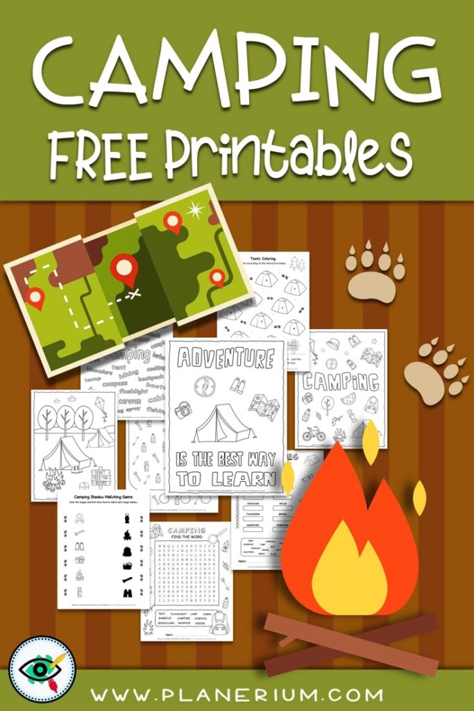 Preschool Camping Theme Printables