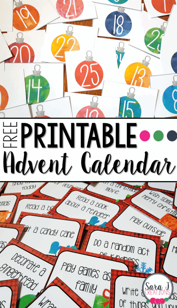 Printable Advent Calendars Printable Calendars AT A GLANCE