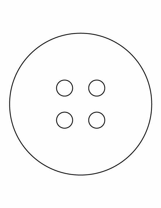 Printable Button Template