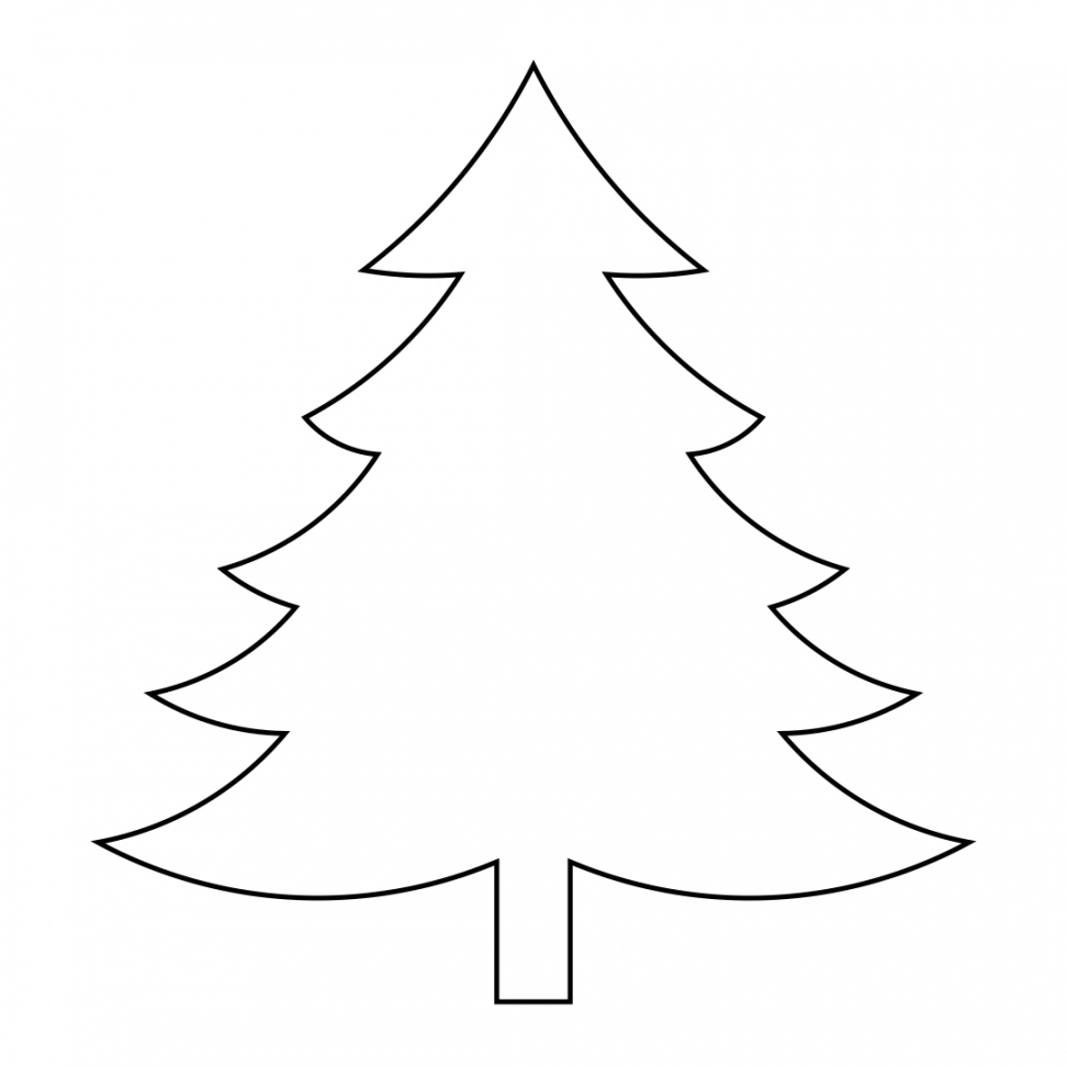 Printable Christmas Tree Pattern Create Festive Holiday Decorations 