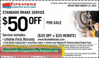 Printable Coupons For Firestone Tires