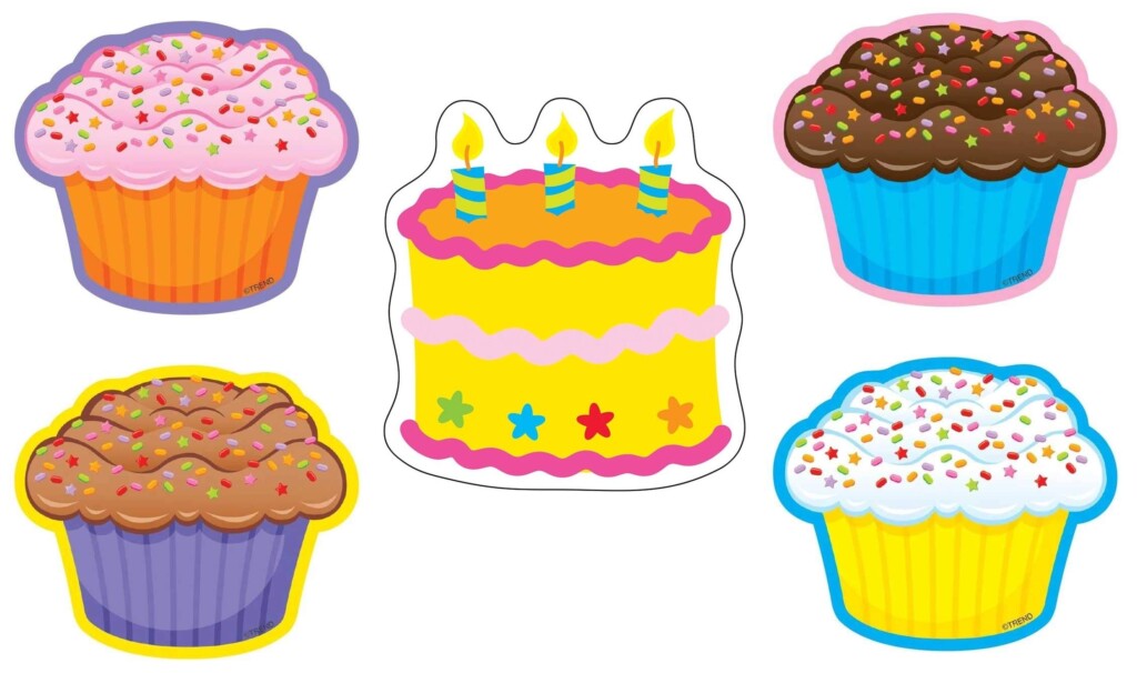 Printable Cupcakes For Bulletin Boards Printable Free Templates