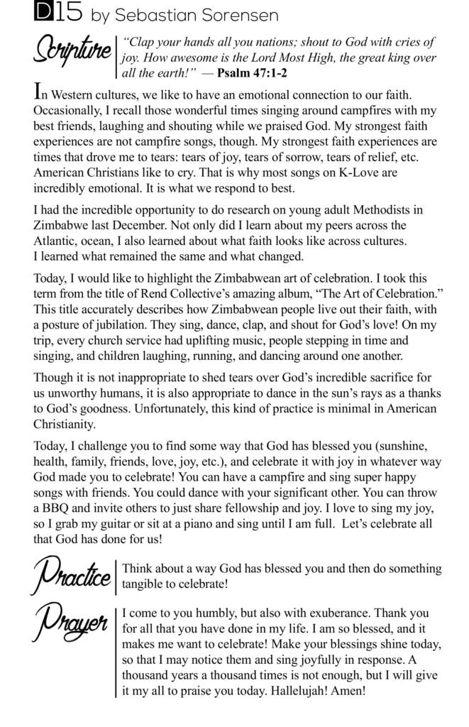 Printable Devotions