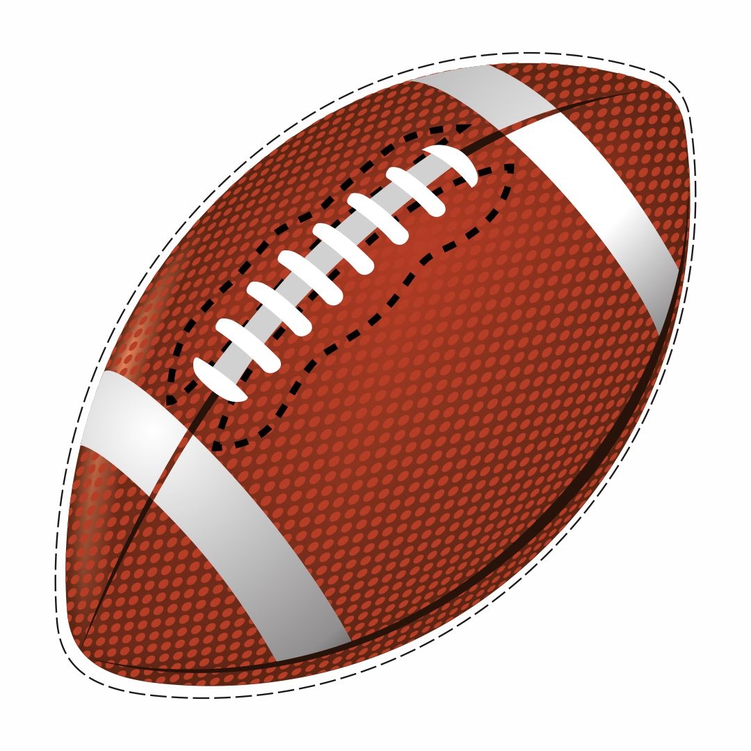 Printable Football Cutouts Printable JD
